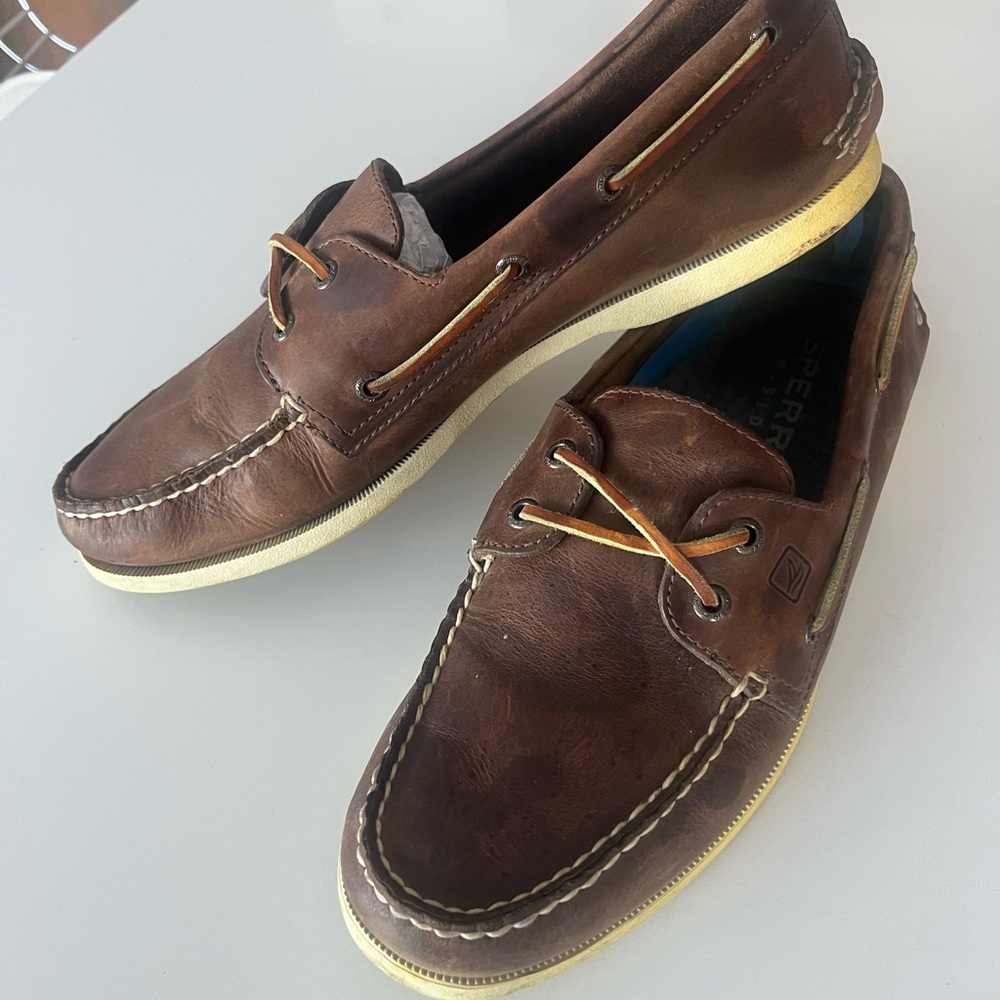 Sperry top sider vintage men’s shoe original colaboración with j crew size 11.5